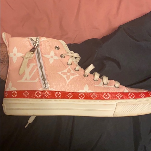 Louis Vuitton, Shoes, Louis Vuitton Stellar Sneakers Pink